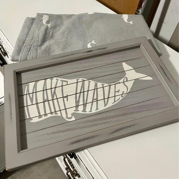 Other Hobby Lobby Whale Sign And Bbb 10 Cotton Whale Shower Curtain